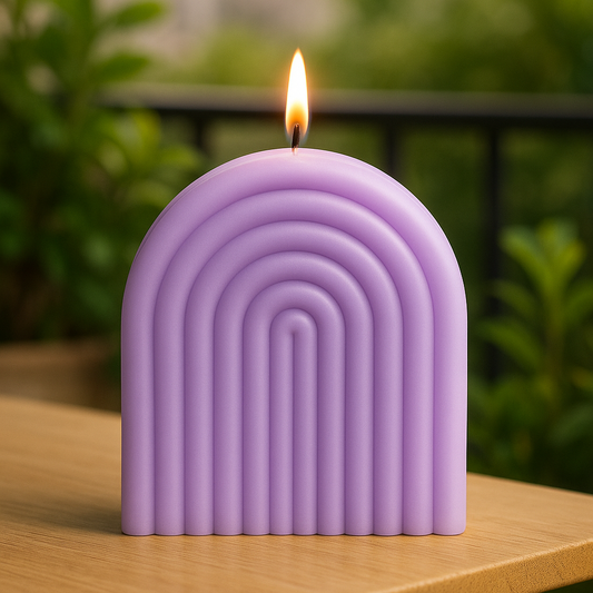 Vela decorativa Arcoiris - Grande