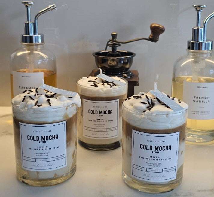 COLD MOCHA CREAM - Aroma Cafe con toques de Cacao - Seiton Home