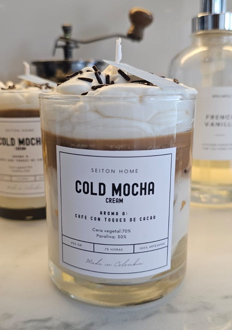 COLD MOCHA CREAM - Aroma Cafe con toques de Cacao - Seiton Home