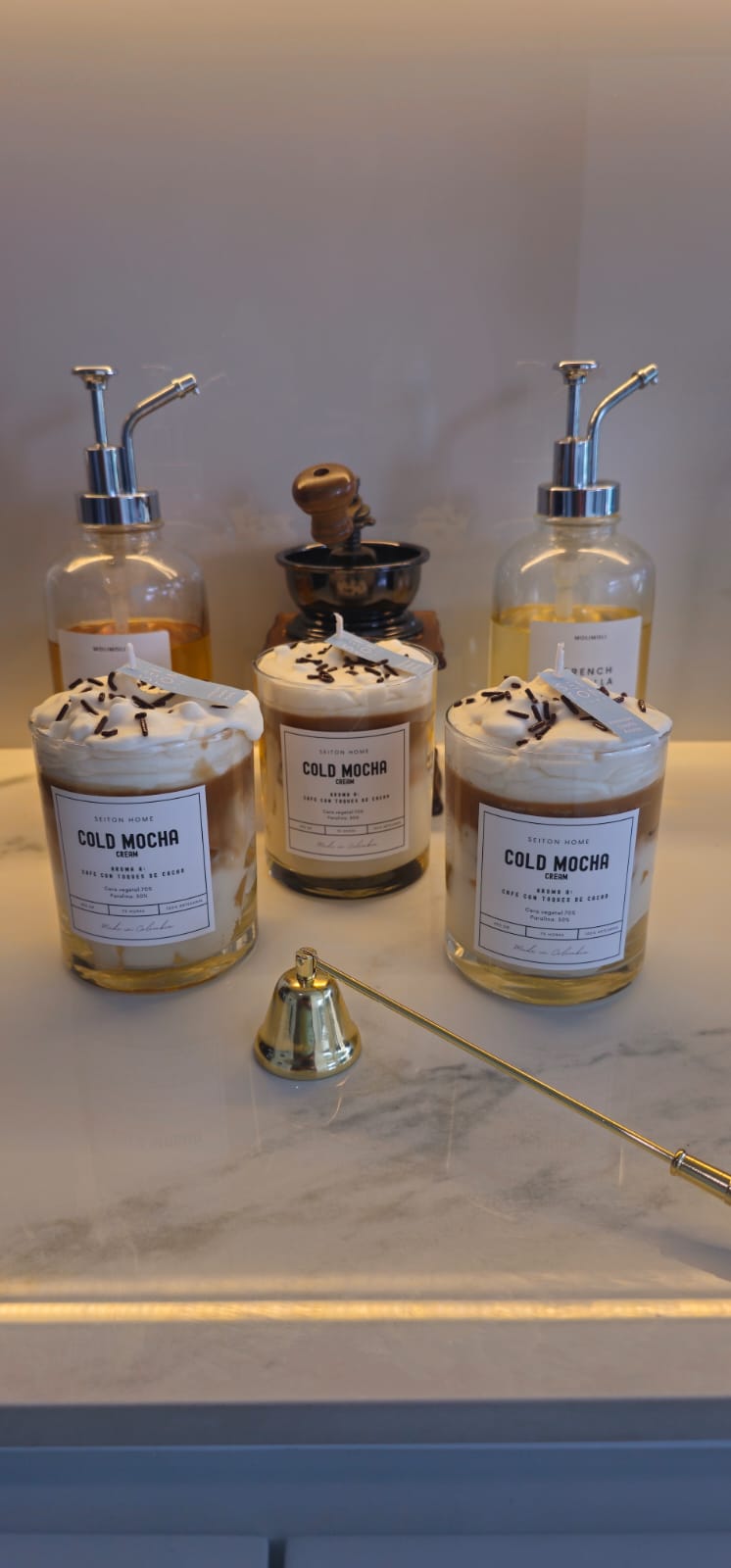 COLD MOCHA CREAM - Aroma Cafe con toques de Cacao - Seiton Home