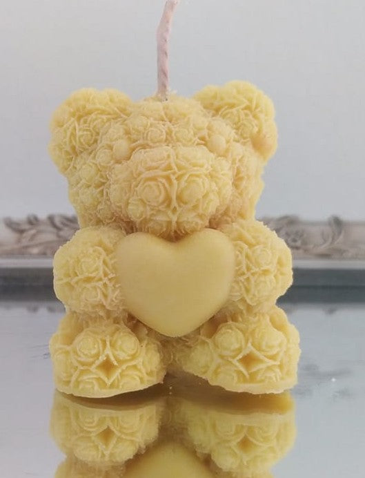 Cute Wax Bear Corazon - Set x 3 Colores variados - Seiton Home