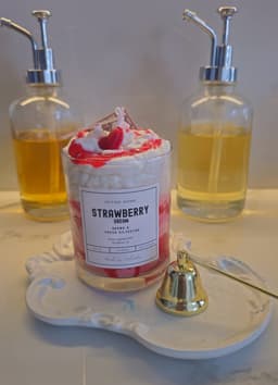 Vela Decorativa Strawberry Dream. 3