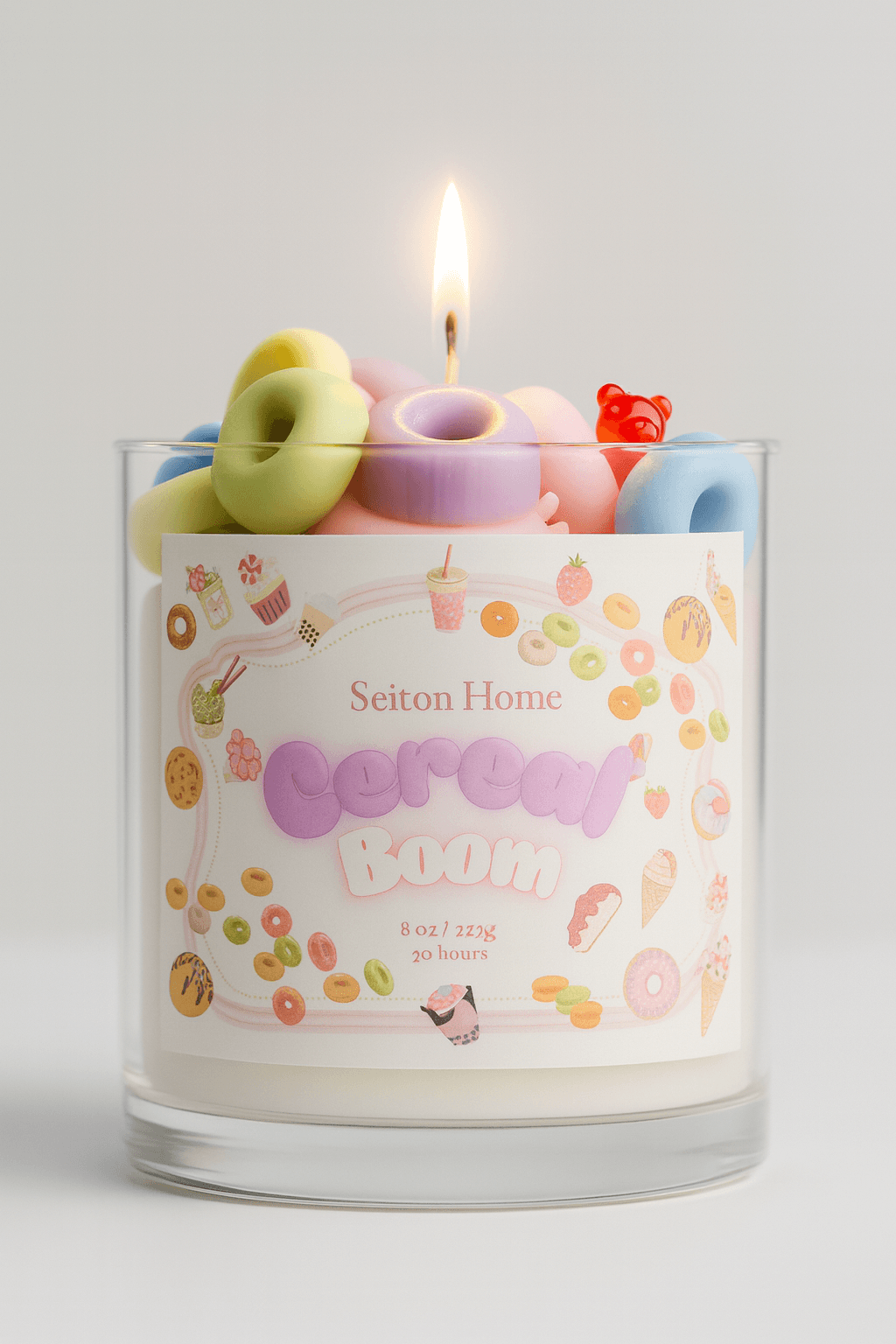 Vela Decorativa - Cereal Boom