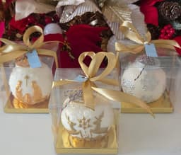 Vela decorativa de Esferas navideñas. 6