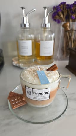 Vela Decorativa - Cappuccino 3