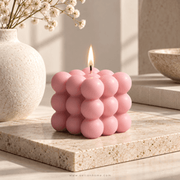 Vela Cubo de Burbujas 1