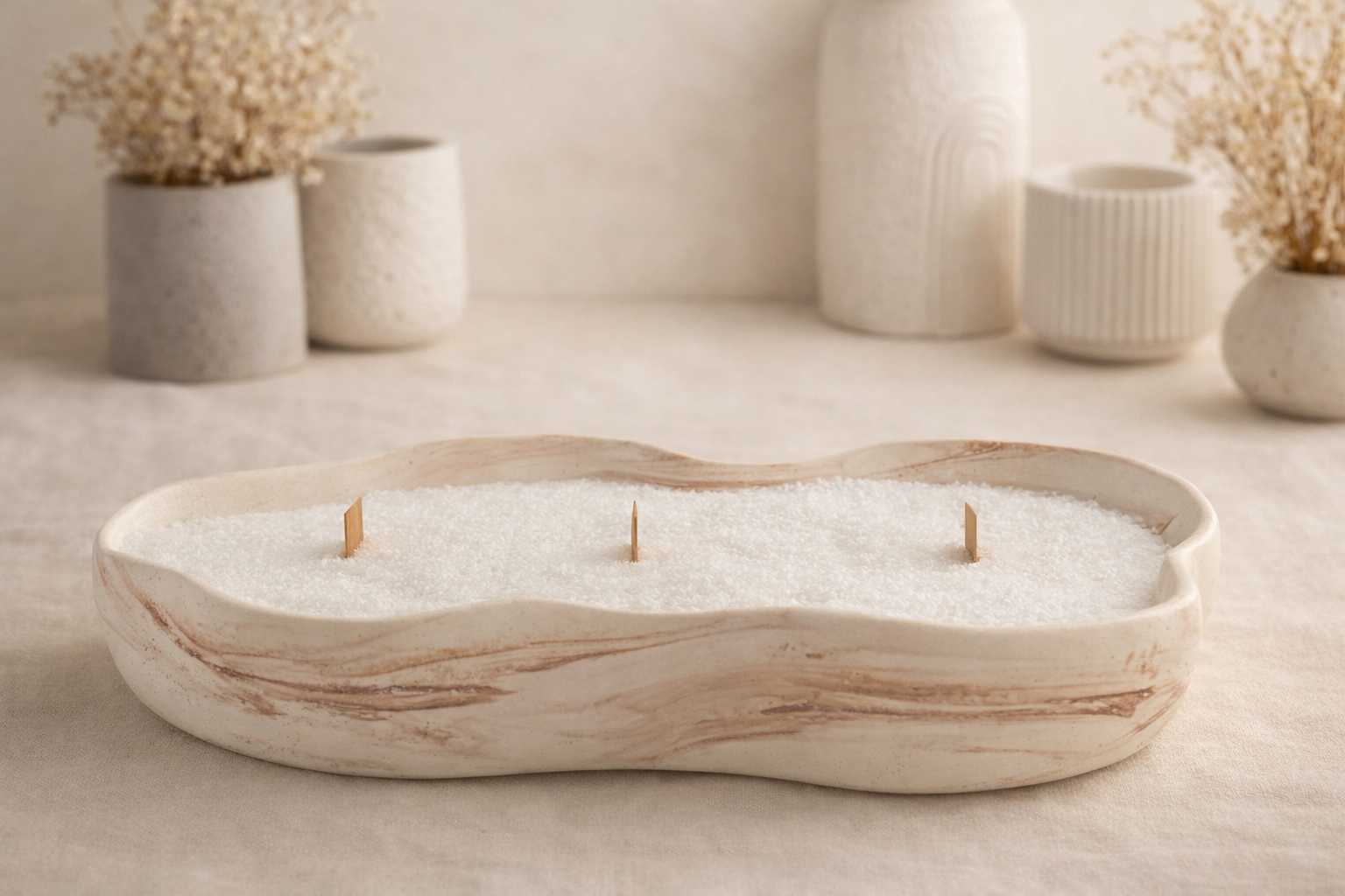 Vela decorativa Aura Serena - Seiton Home