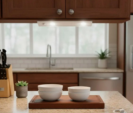 Barra de luz para gabinetes con sensor de movimiento.