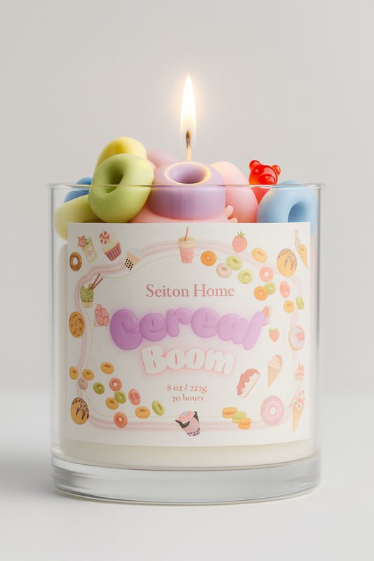 Vela decorativa - Cereal Boom – by Seiton Home