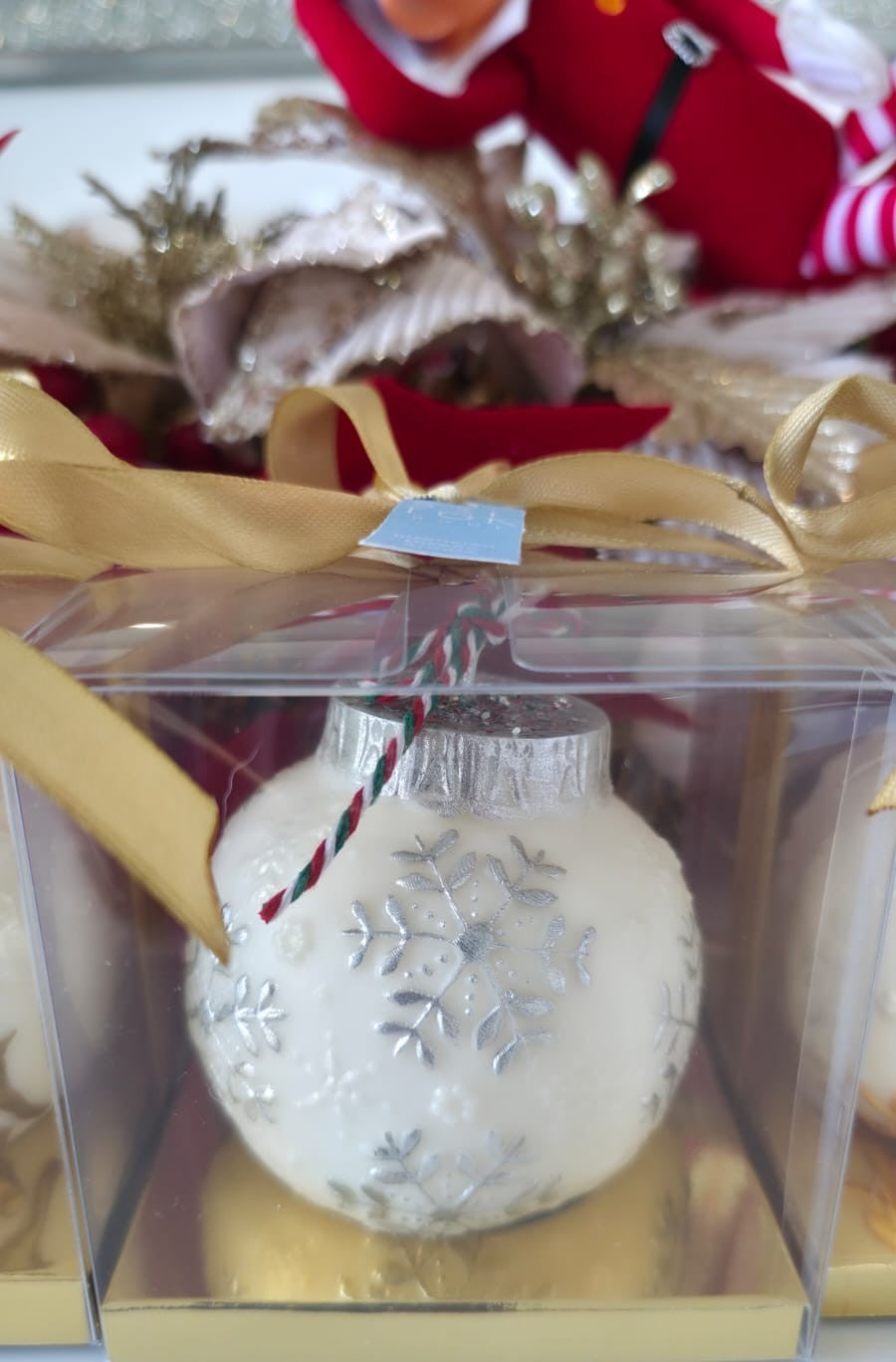 Vela decorativa Esfera navideña