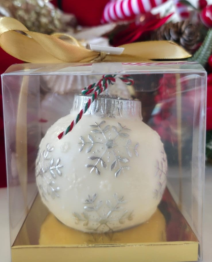 Vela decorativa Esfera navideña