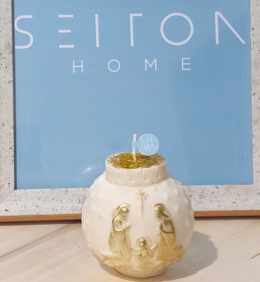 Vela decorativa Esfera navideña