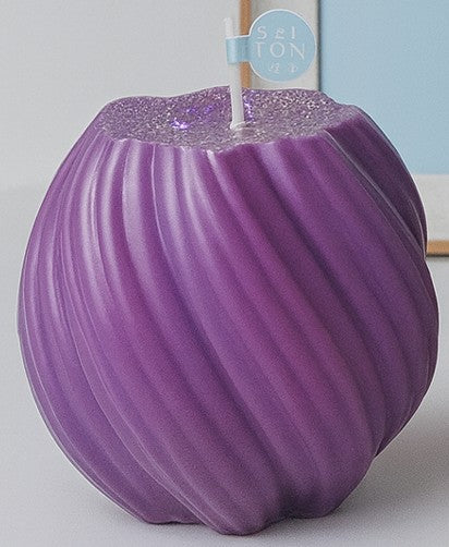 Trio de Vela Decorativa y aromatica en forma de Espiral