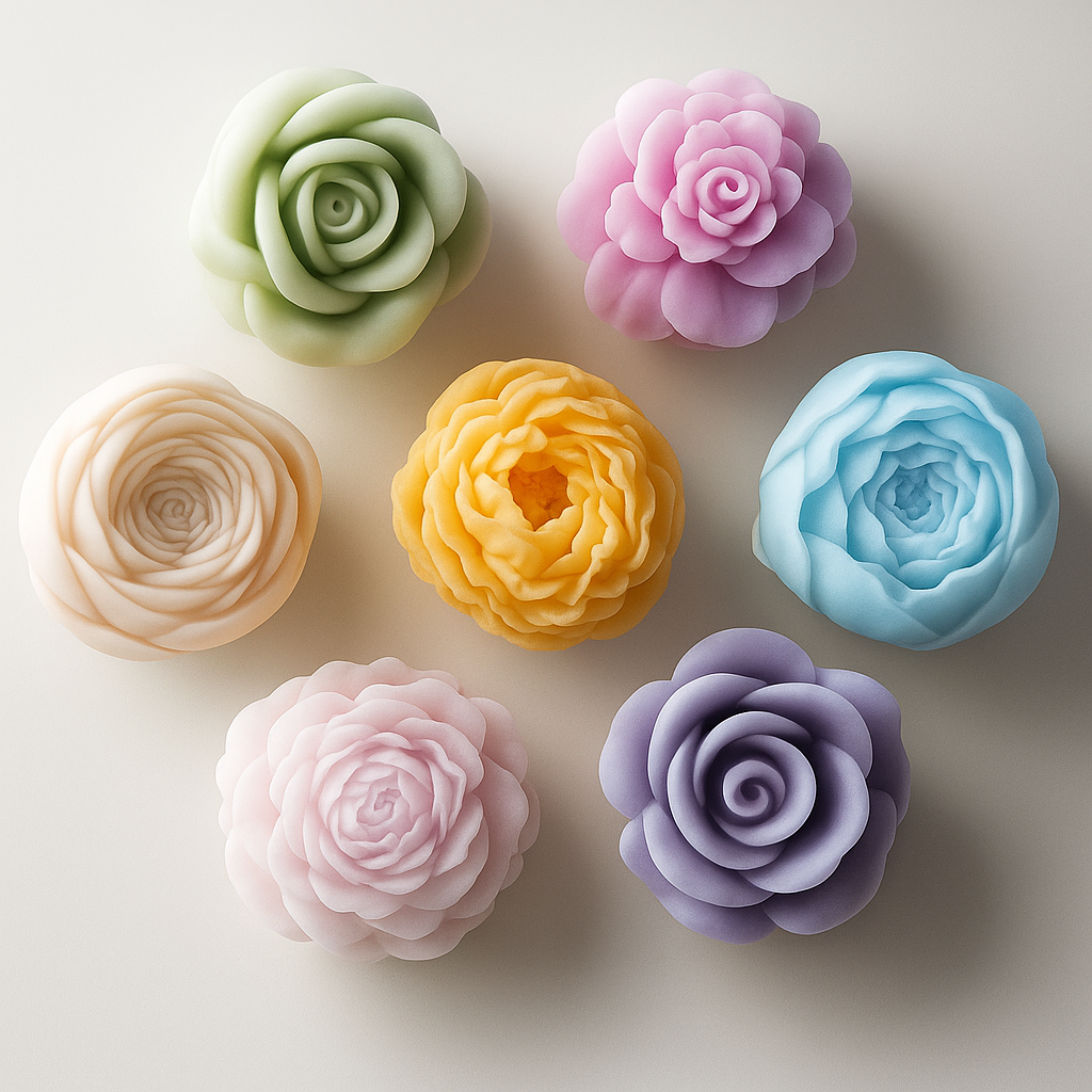Cute Wax Petit Rose set X 10 colores variados. - Seiton Home