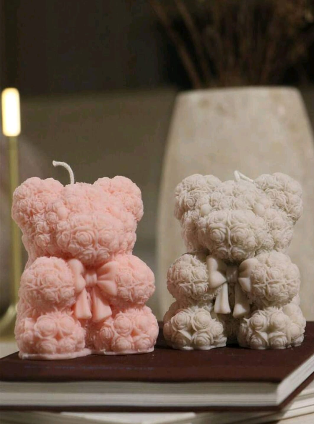 Cute Wax Bear Lazo - Set x 3 Colores variados - Seiton Home