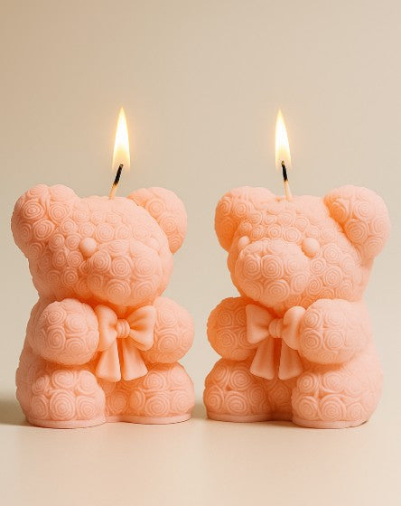 Cute Wax Bear Lazo - Set x 3 Colores variados - Seiton Home