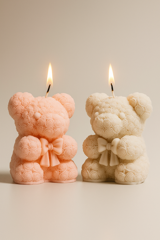 Cute Wax Bear Lazo - Set x 3 Colores variados