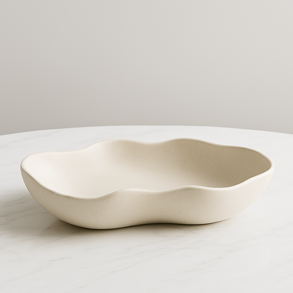 Plato Decorativo estilo Aura.