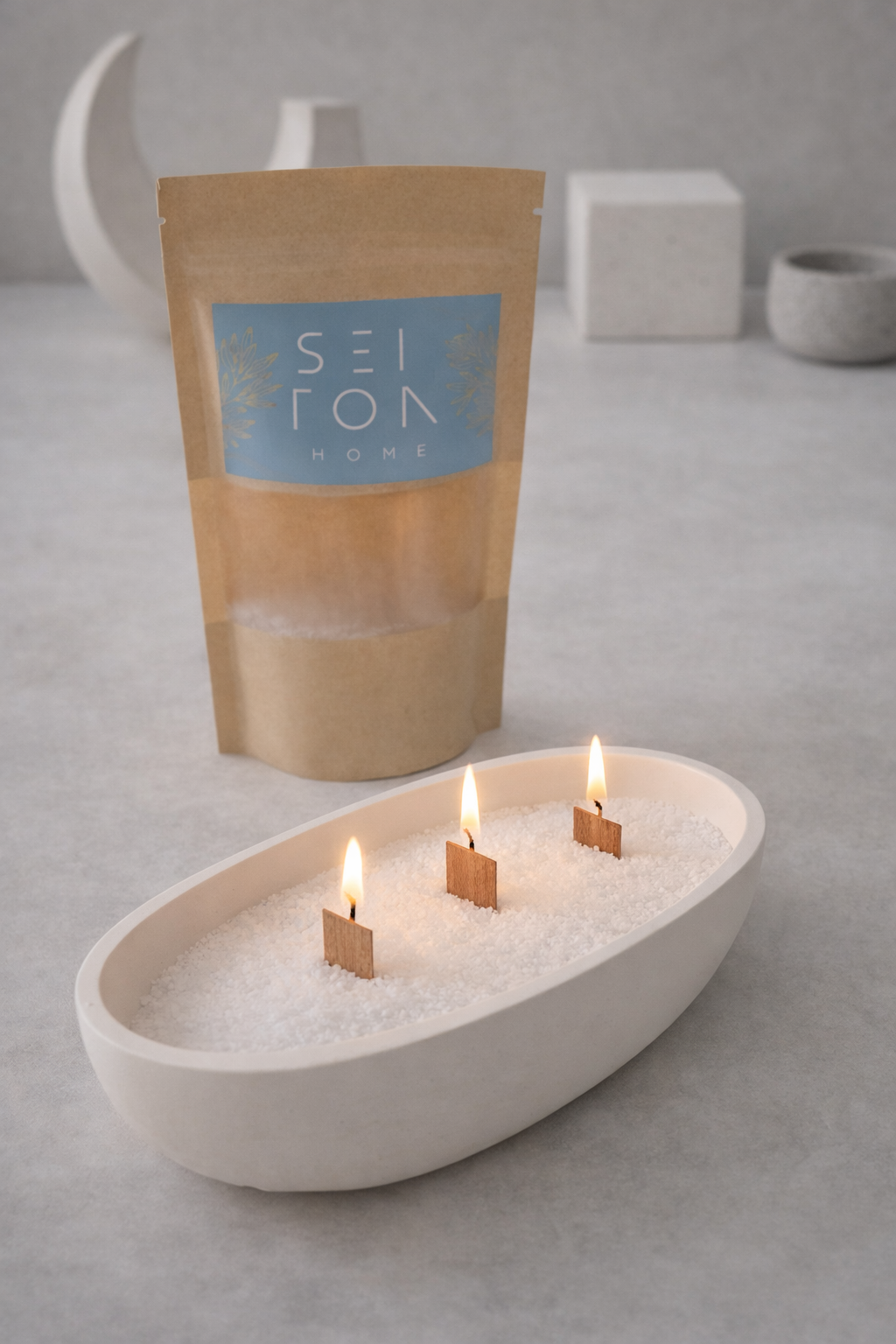 Vela Ritual y decorativa Candle Kit – Colección Ritual - Seiton Home