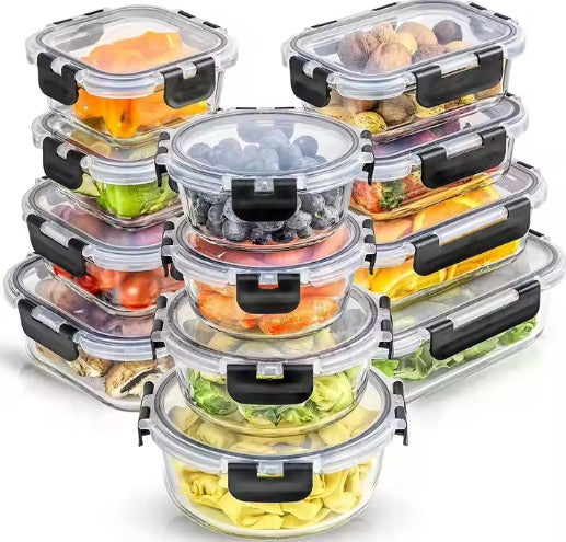 Superior Glass Food Storage Containers Set Safe Food Containers - Seiton Home