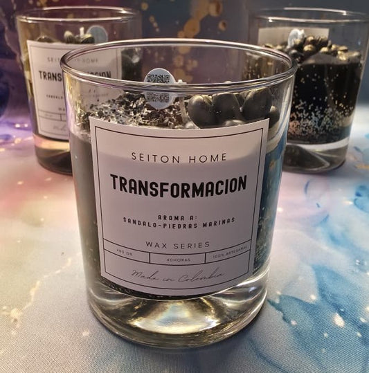 Vela decorativa - Ritual de Dualidad. - Seiton Home